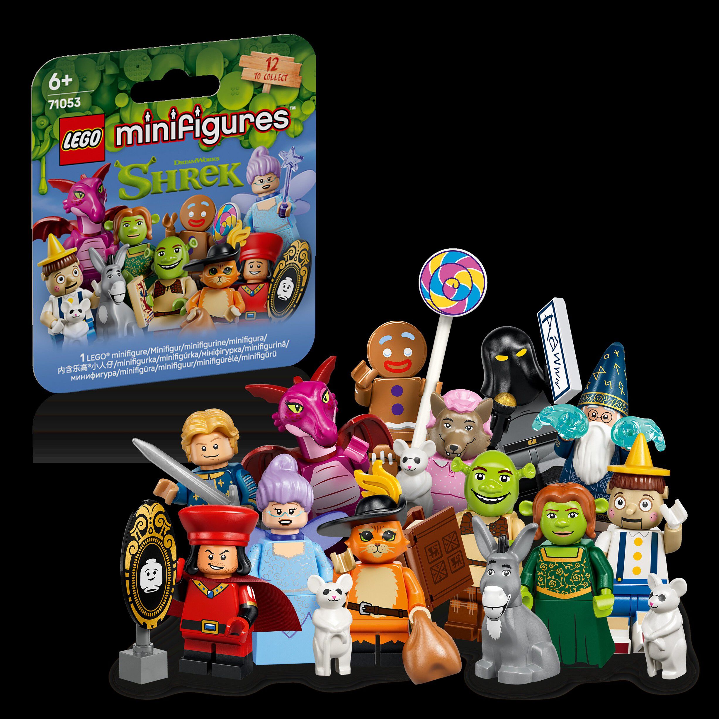 Shrek minifigur 71053