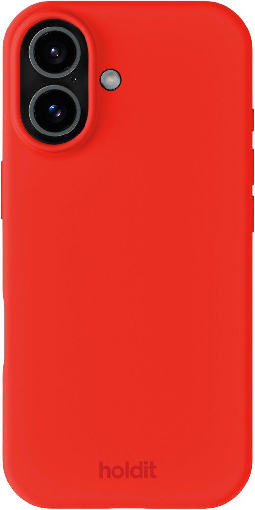 Silicone Case iPhone 17 Scarlet Red