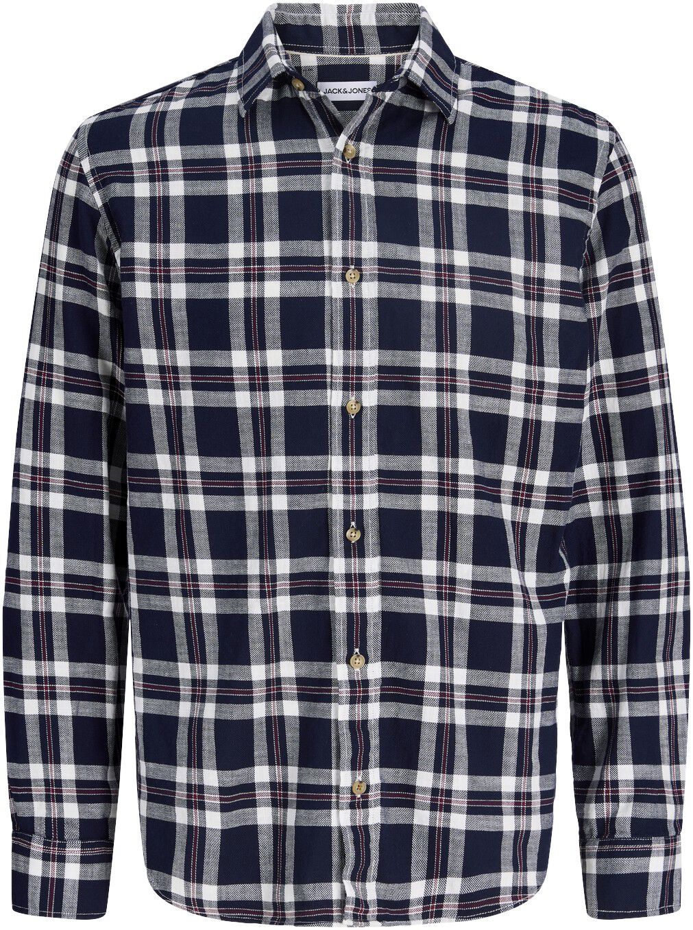 JJEDOVER CHECK SHIRT LS