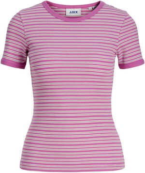 JXFRANKIE STR SS STRIPE TEE JRS