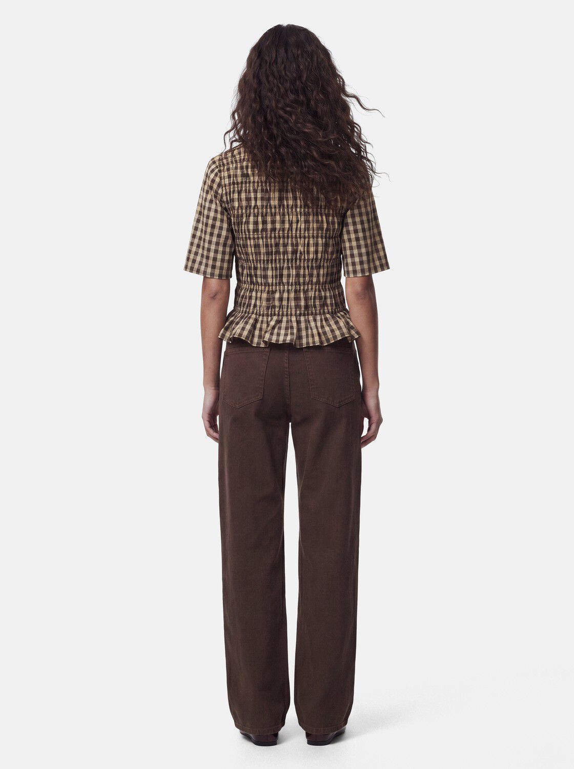 Pcadalaide 2/4 Smock Top Wvn