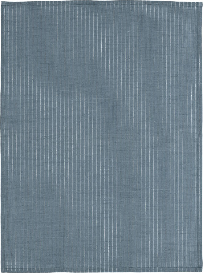 Kjøkkenhåndkle 50x70 Line China blue/White