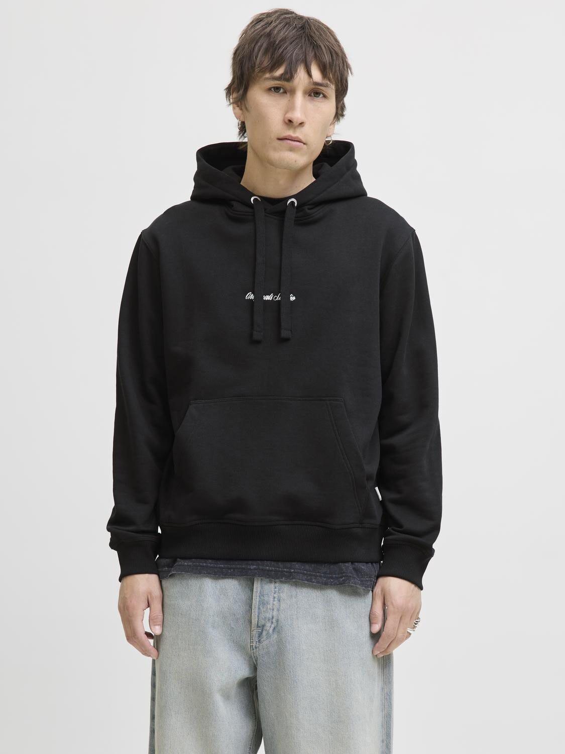 JORNORREBRO EMB SWEAT HOOD NOOS