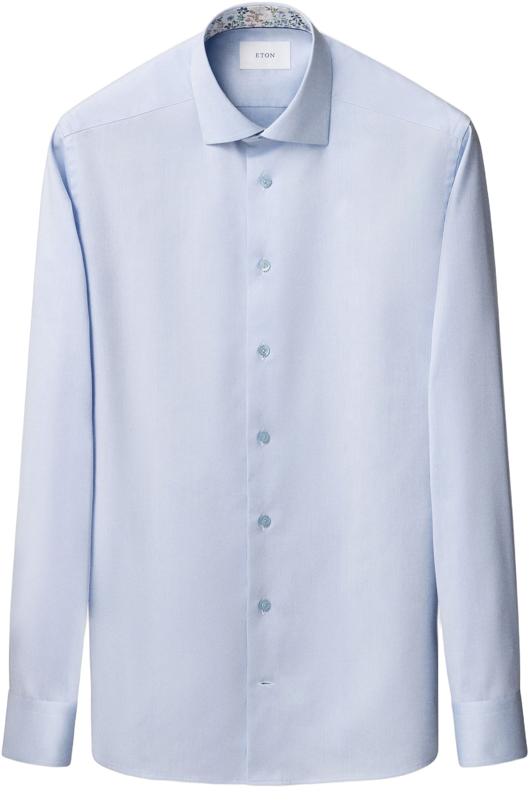 Contemporary Fit Floral Effect Signature Twill Shirt