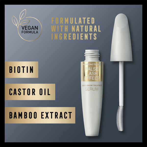 MAX FACTOR False Lash Effect Mascara, Lash & brow serum, 13 ml