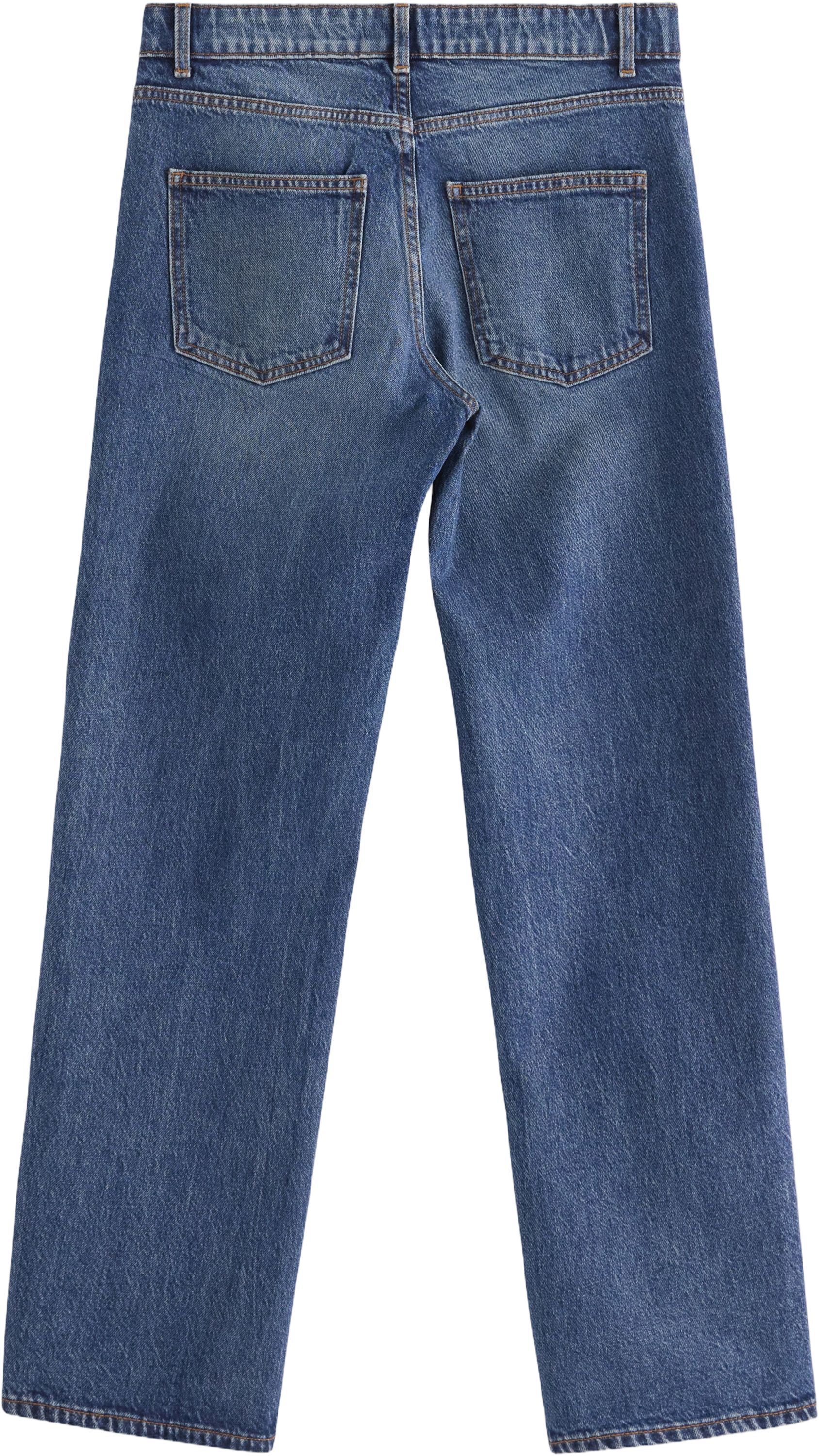 STRAIGHT Nea jeans med l&auml;tt stretch