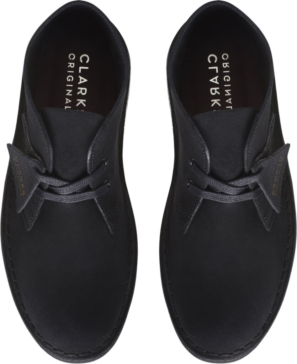 Desert Boot. Black Sde, D, 4