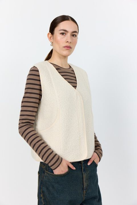 LR-NISSA 1 Vest Off white