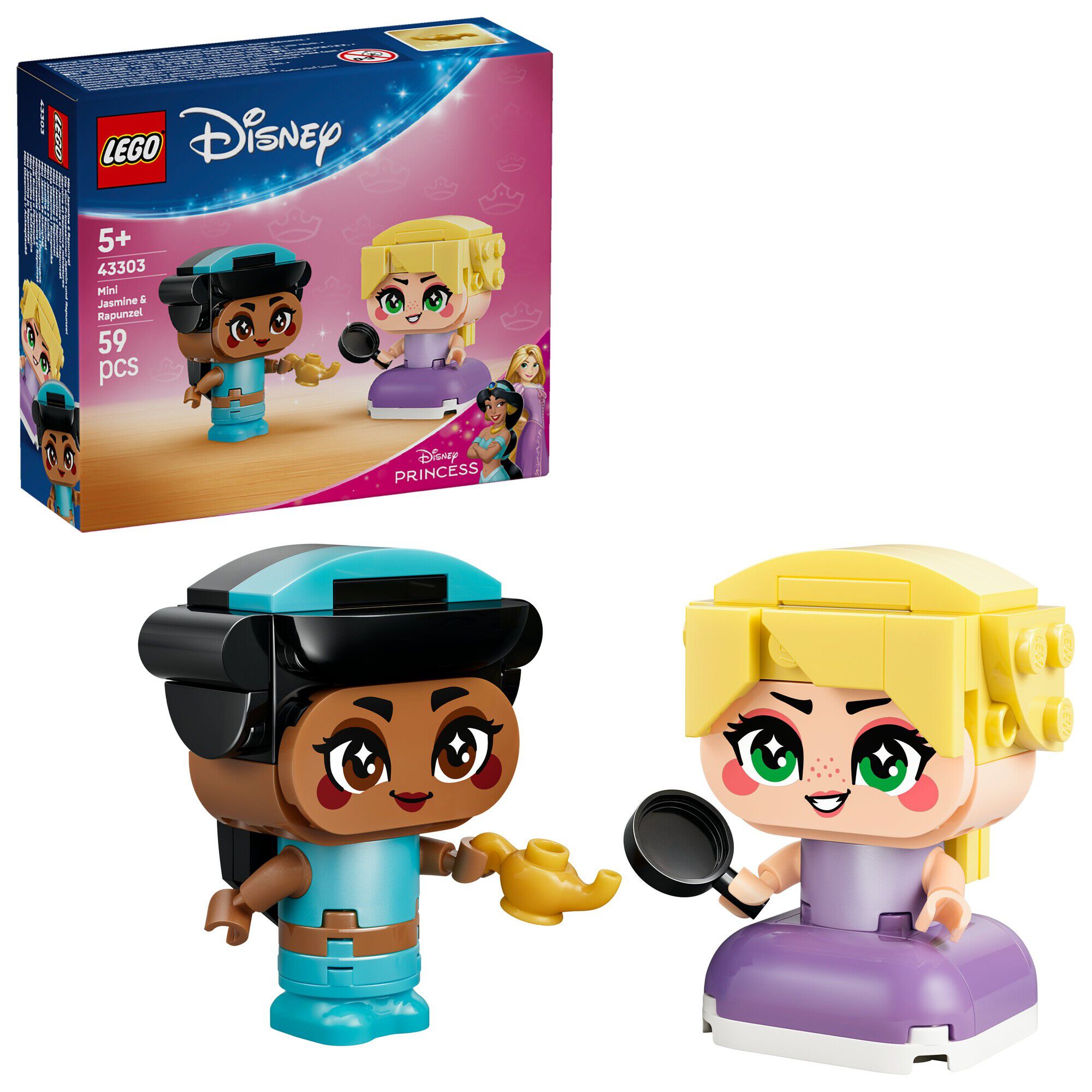 Minimodeller af Jasmin og Rapunzel 43303