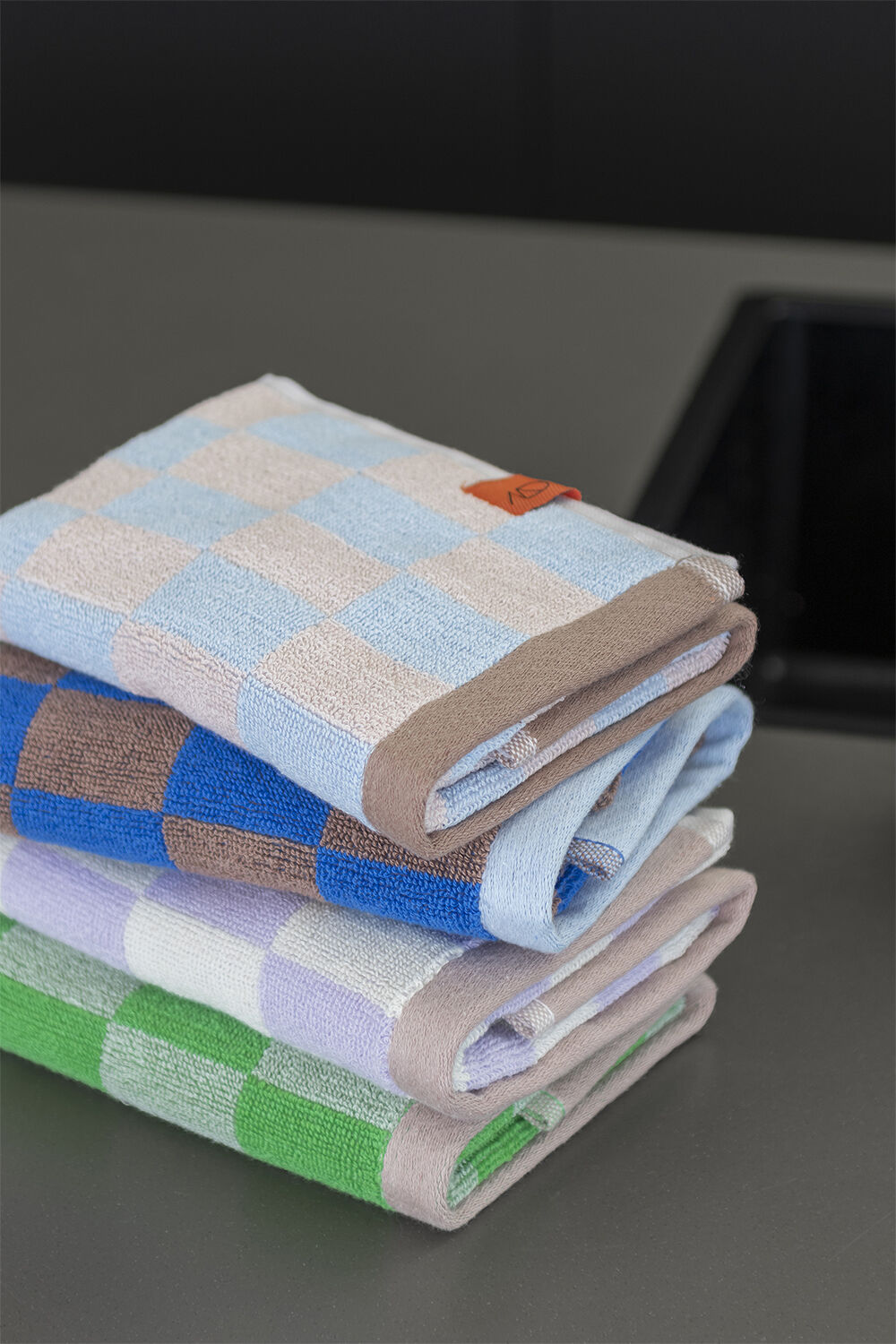 RETRO guest towel, 2-padk