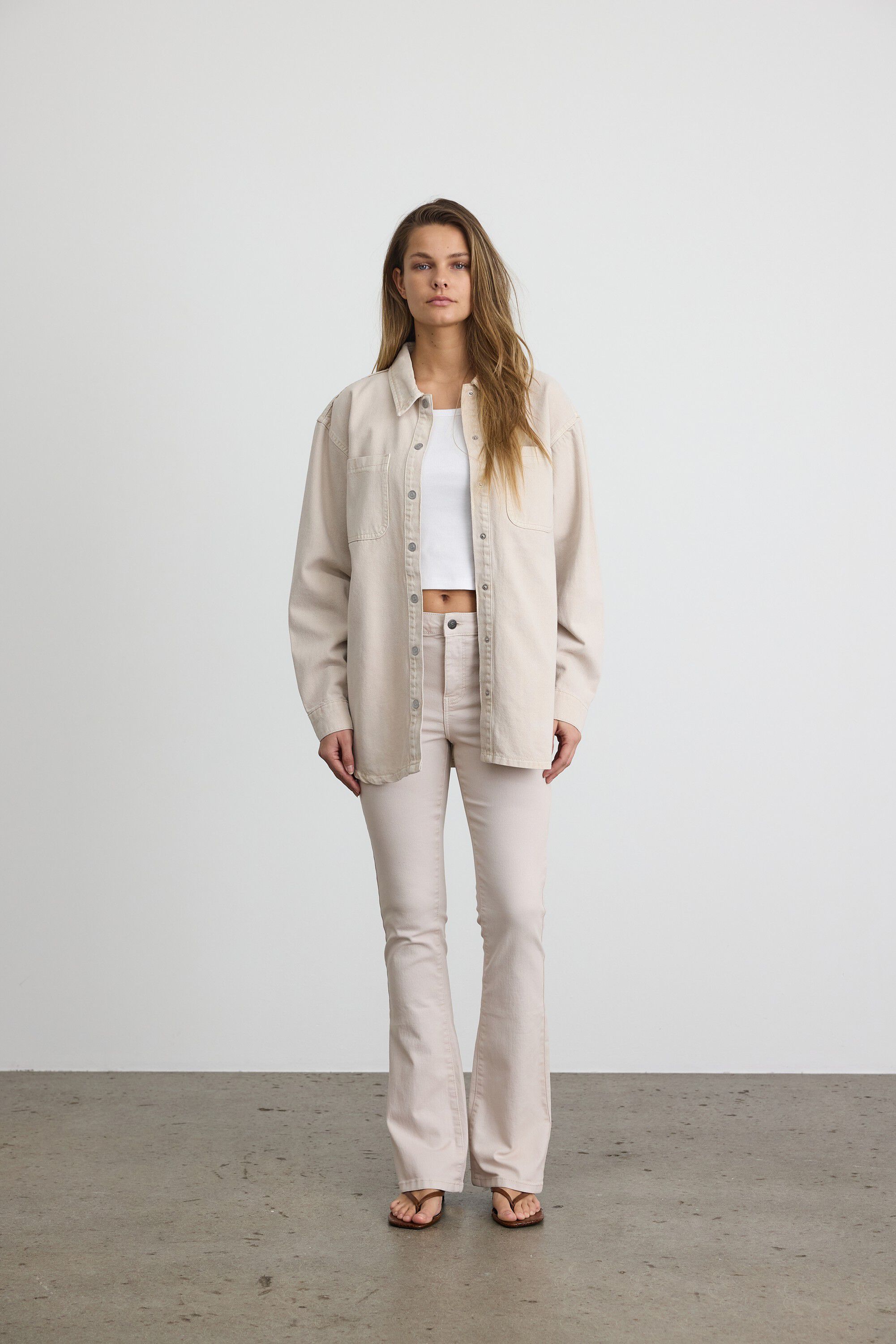 Nmalva L/S S Shacketboks i farger