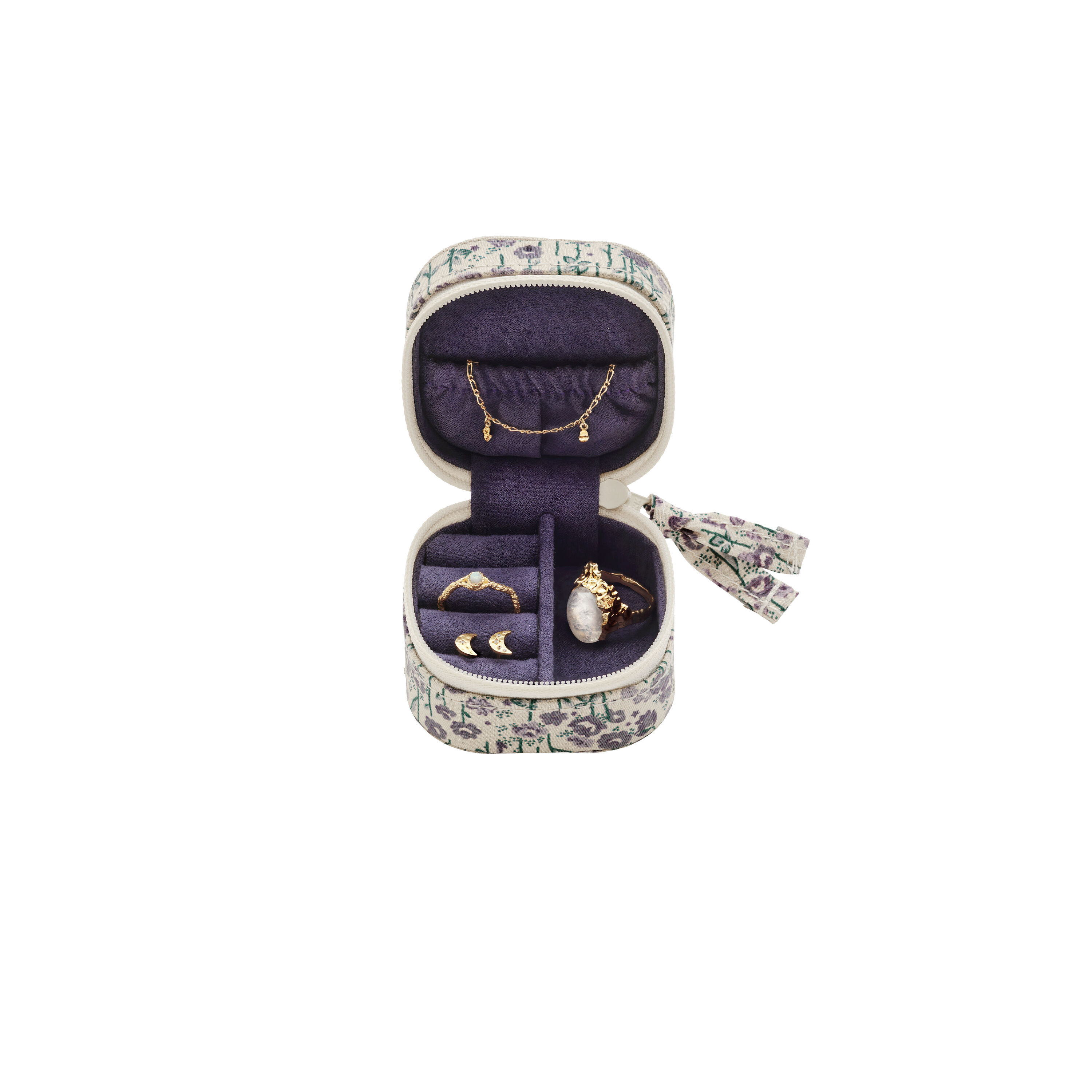 Alice Jewelry Box Purple Heart