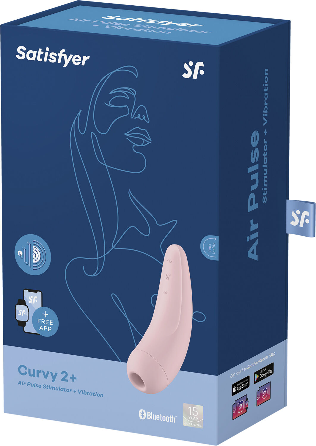 Curvy 2+ Lufttryksstimulator