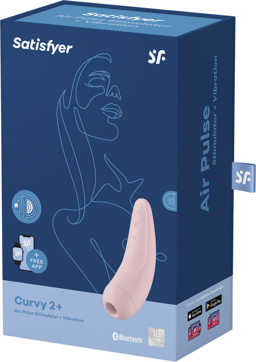 Curvy 2+ Lufttryksstimulator