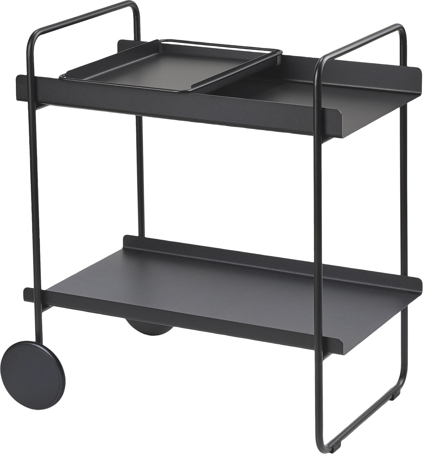 Konsollbord A-Cocktail Trolley Black