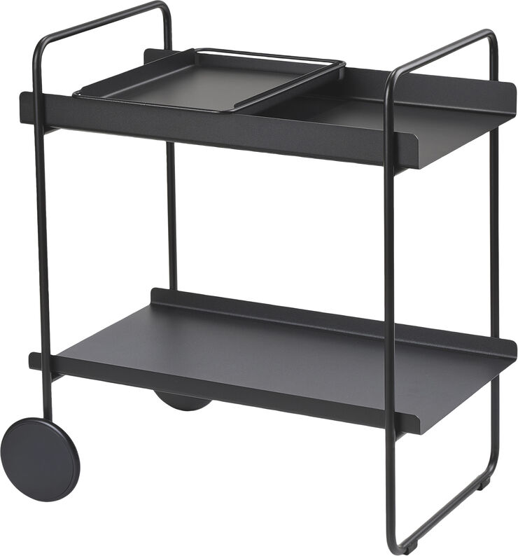 Konsollbord A-Cocktail Trolley Black