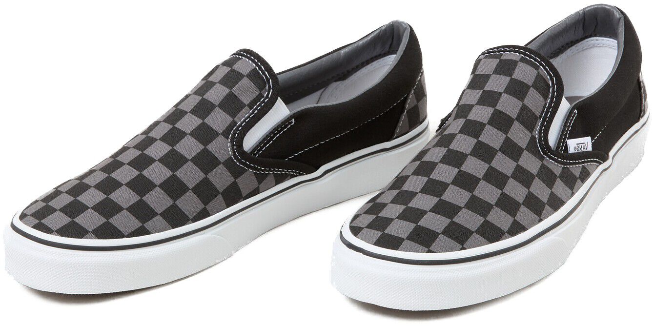 UA Classic Slip-On Black/Pewter Che