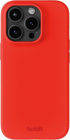 Silicone Case iPhone 16 Pro Scarlet Red