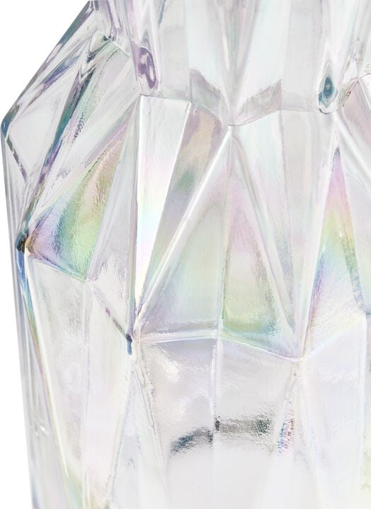 vase folds glass luster L