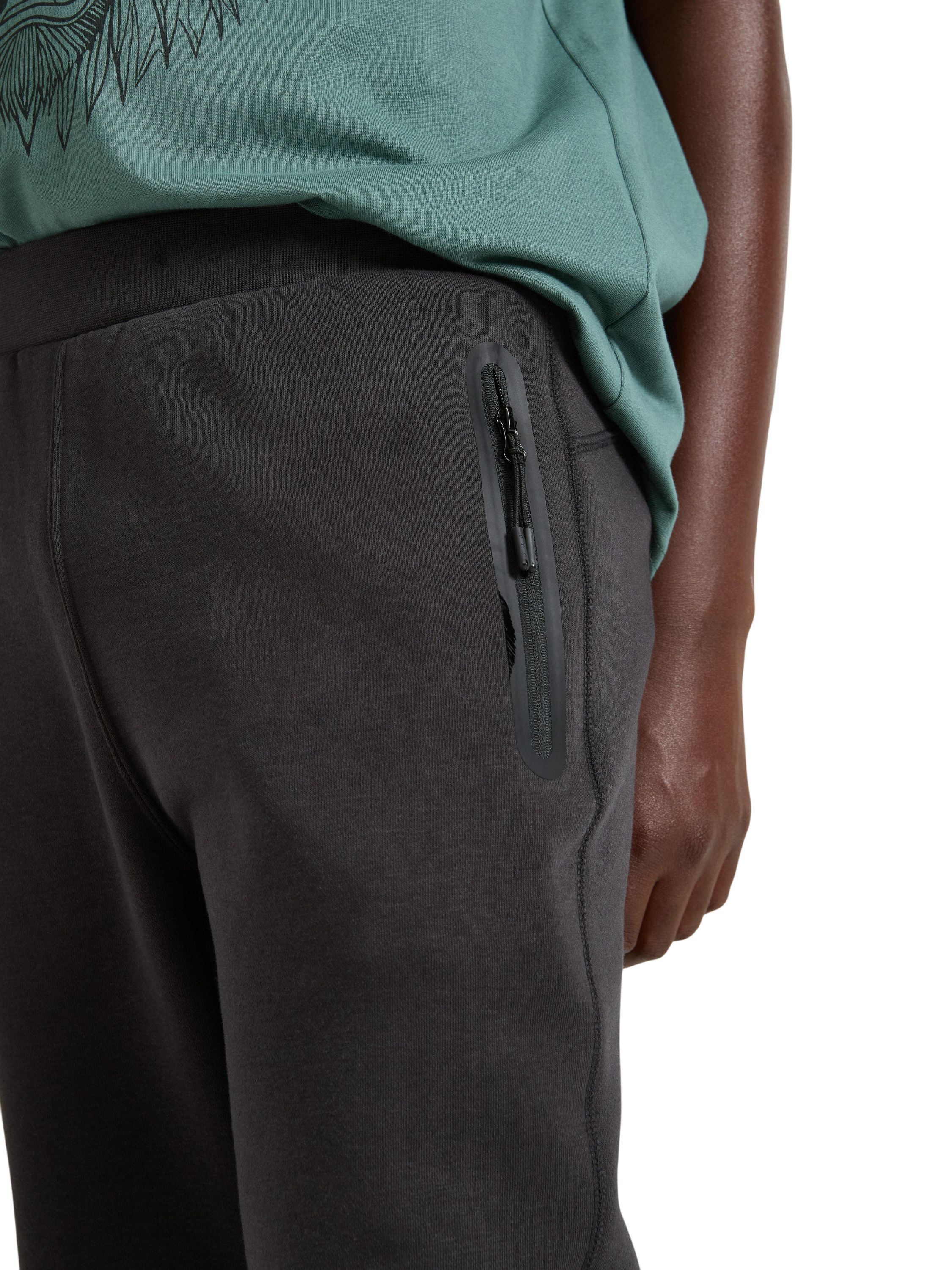 Sporty joggers in a cotton blend wi