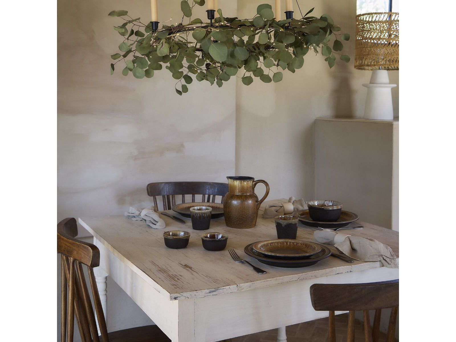 Tallerken Poterie 20,5 x 2,8 cm Mokka Steint&oslash;y