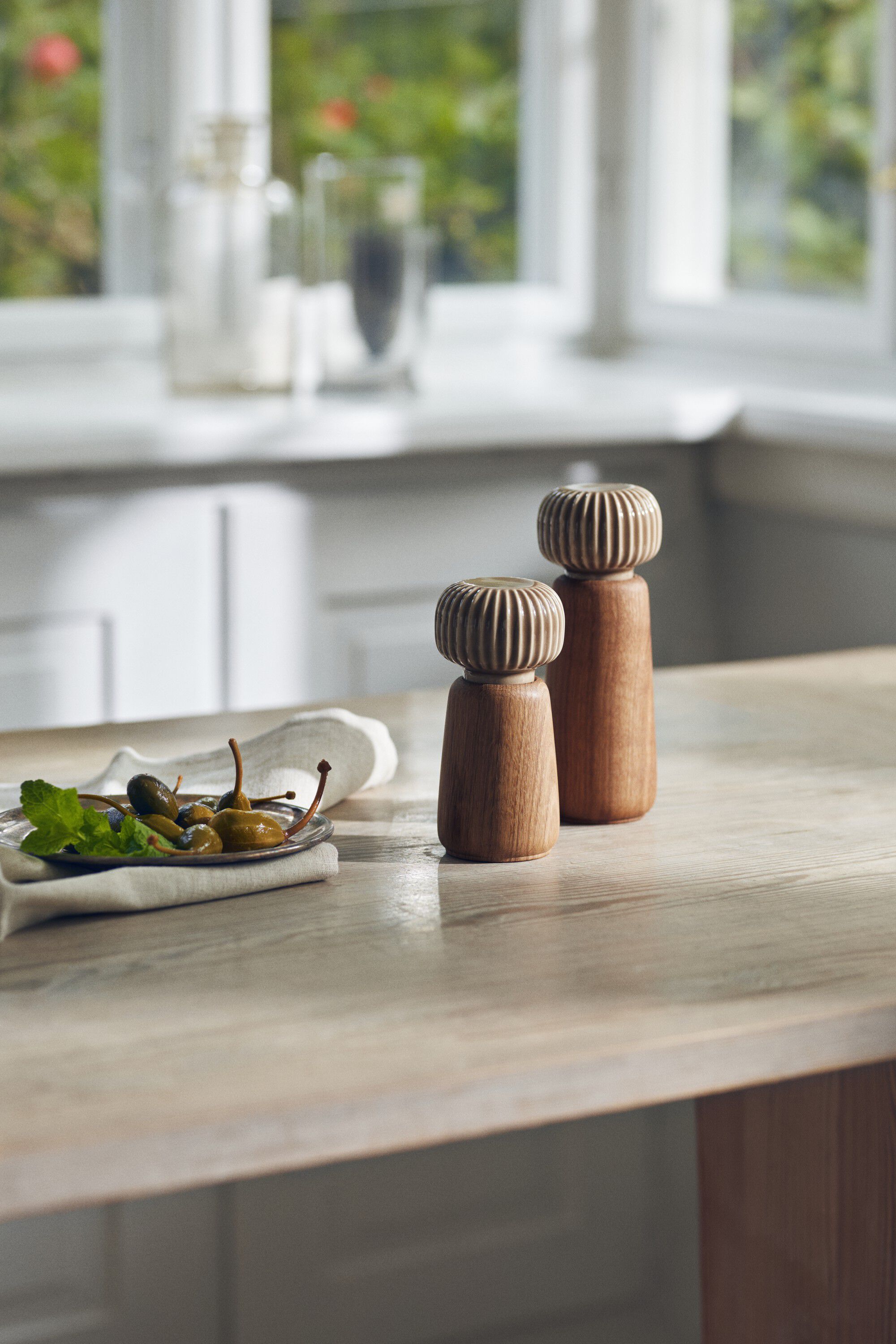 Hammersh&oslash;i Kv&aelig;rn H14 cm brun