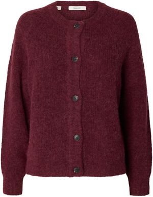 SLWLULU LS KNIT SHORT CARDIGAN NOOS