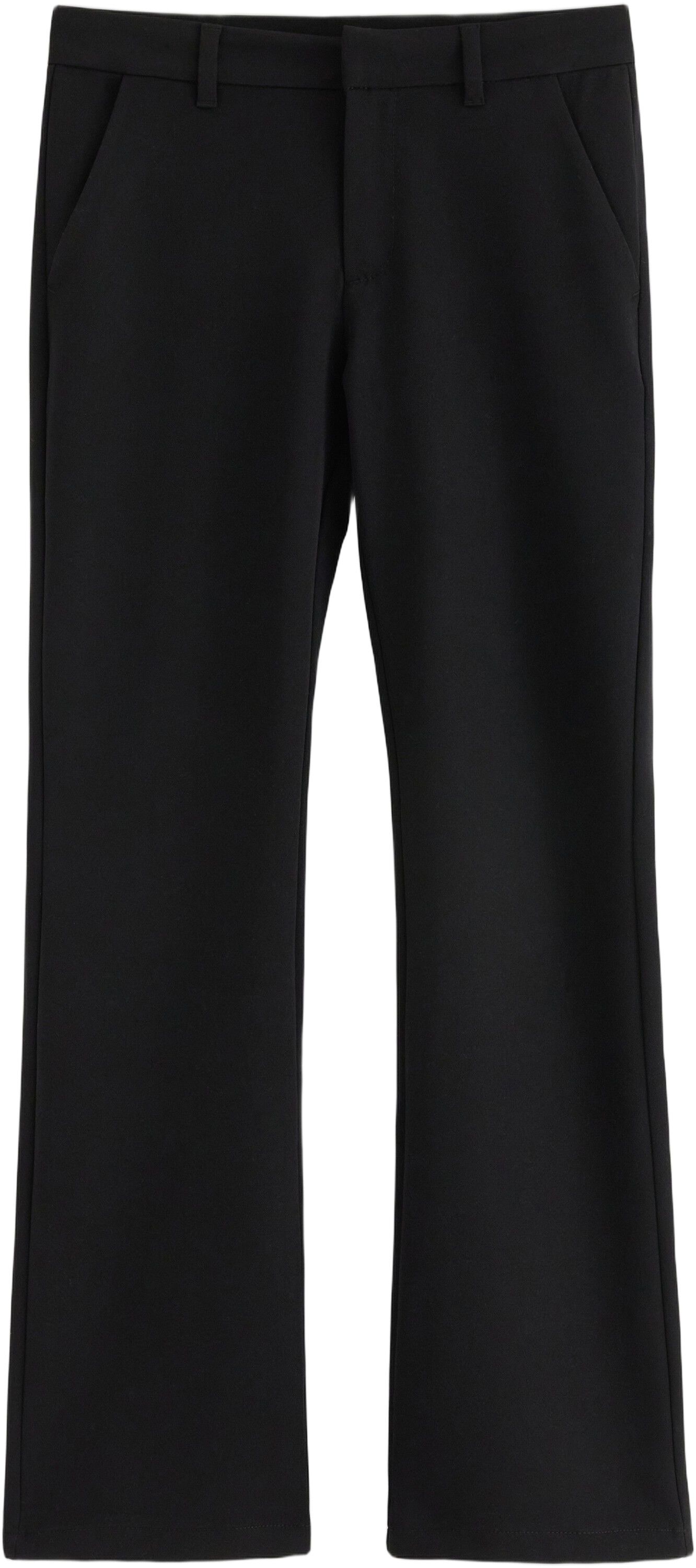 Soft, woven trousers with a regular