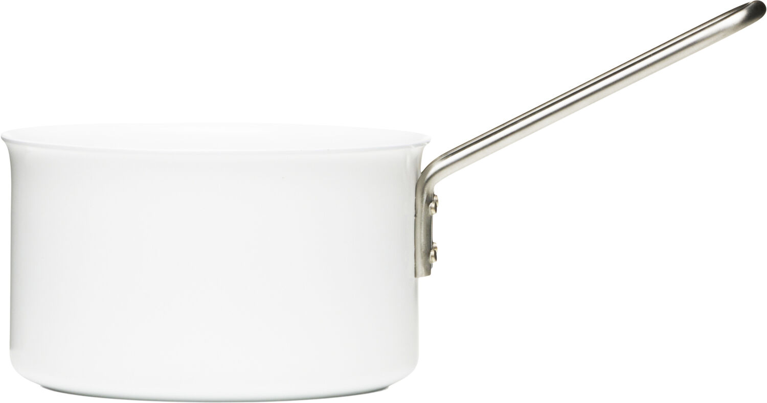 White Line Kasserolle 1,8 l 16 cm keramisk Slip-Let&reg; bel&aelig;gni