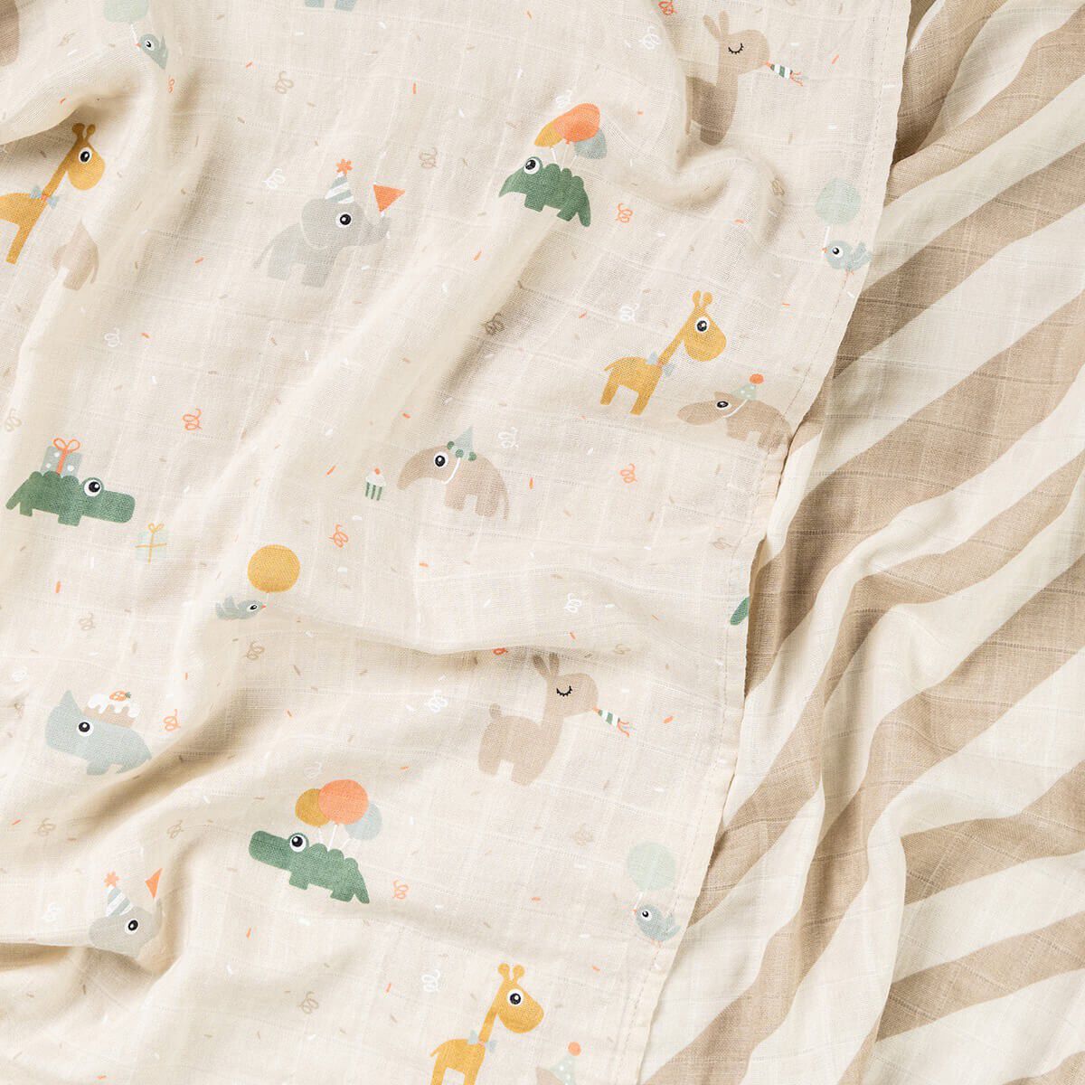 Stofble 2 stk. Celebration Sand