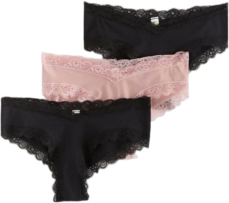 3-pakning brasilianske gravidtruser