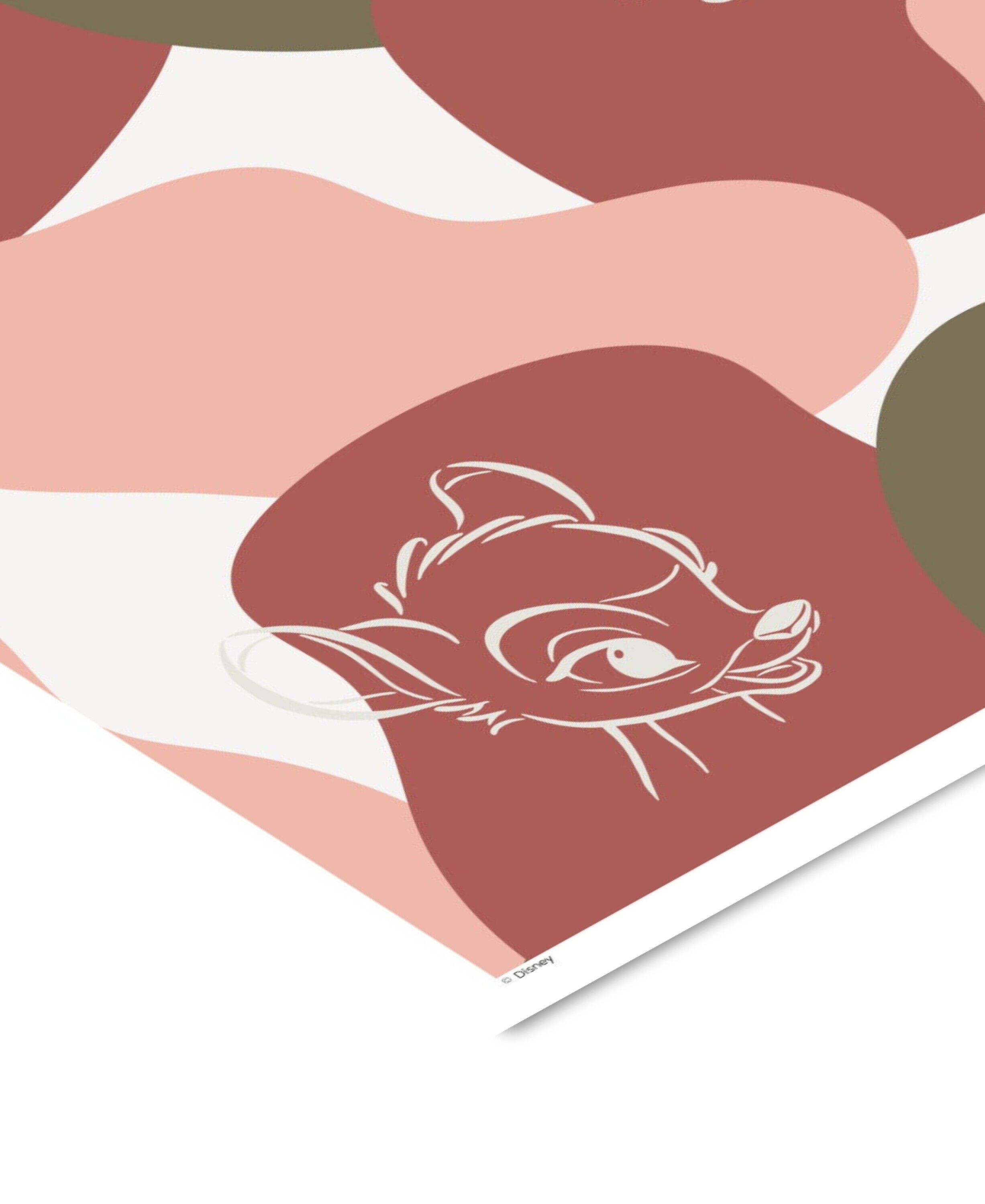 Disney &ETH; Bambi White Outline