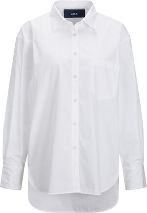 JXJAMIE LS RELAXED POPLIN SHIRT NOO