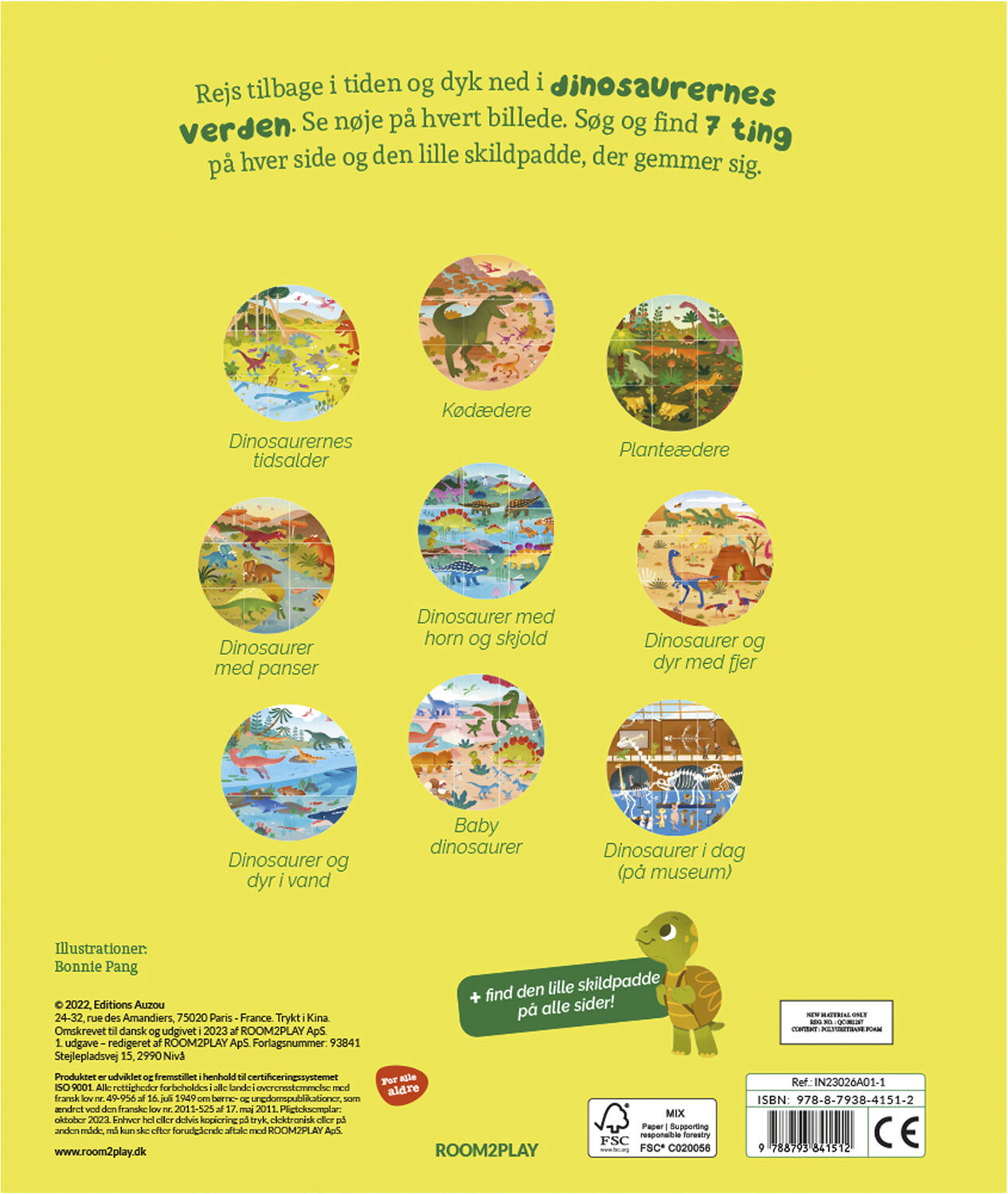 Forlaget ROOM2PLAY - S&oslash;g og Find - Dinosaurer