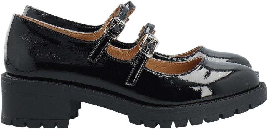 BIAPEARL Mary Jane Faux Leather