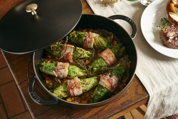 Sauterpande Chistera 28 cm sort