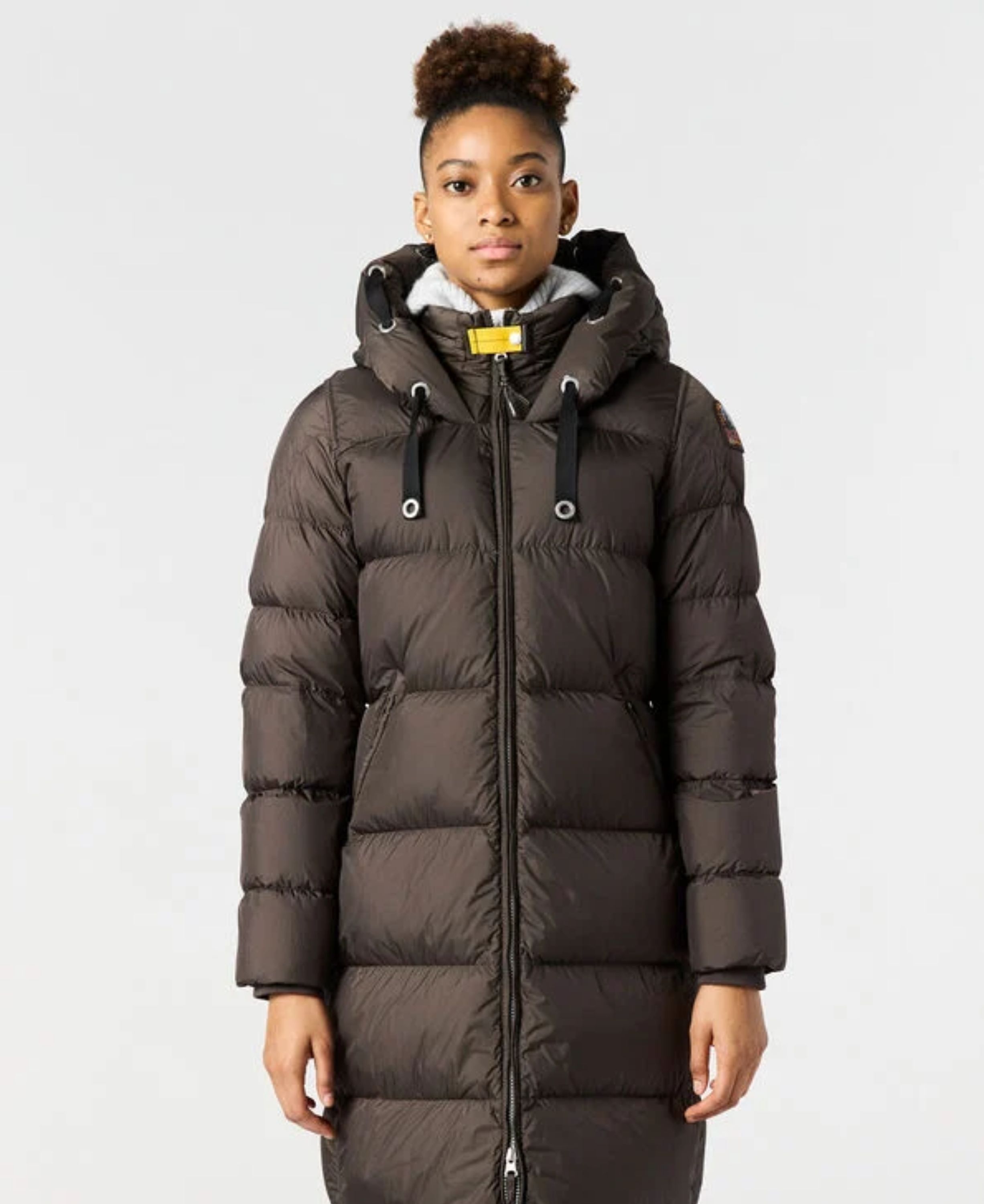 Panda long down jacket - water repellent