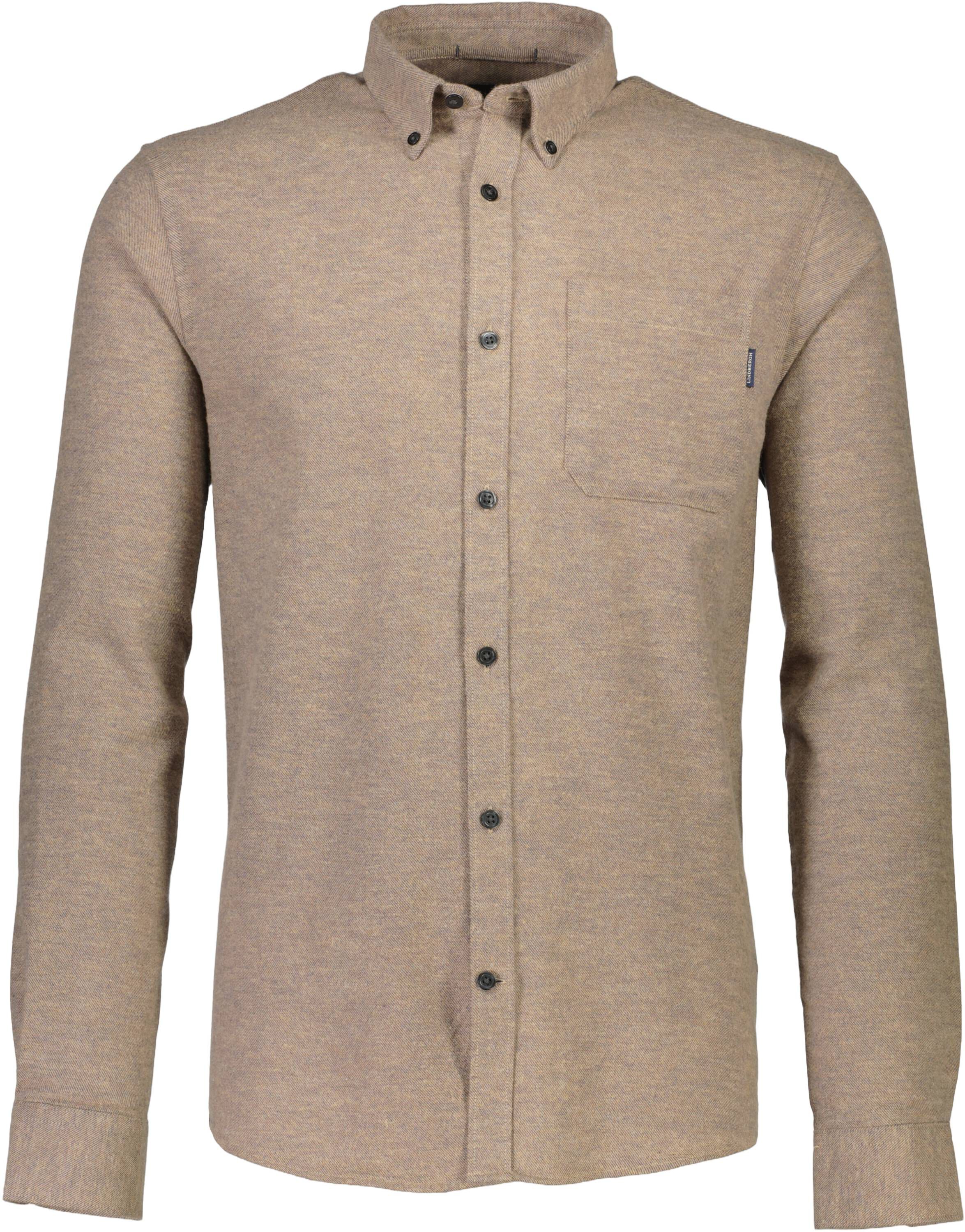 Brushed twill shirt L/S