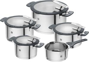 Simplify Grydesæt, 5-dele, Rustfrit stål