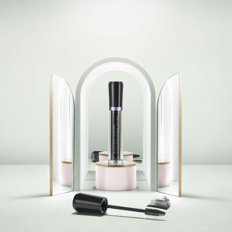 M2 BEAUTÉ Black Nano Mascara Nutrition & Natural Growth