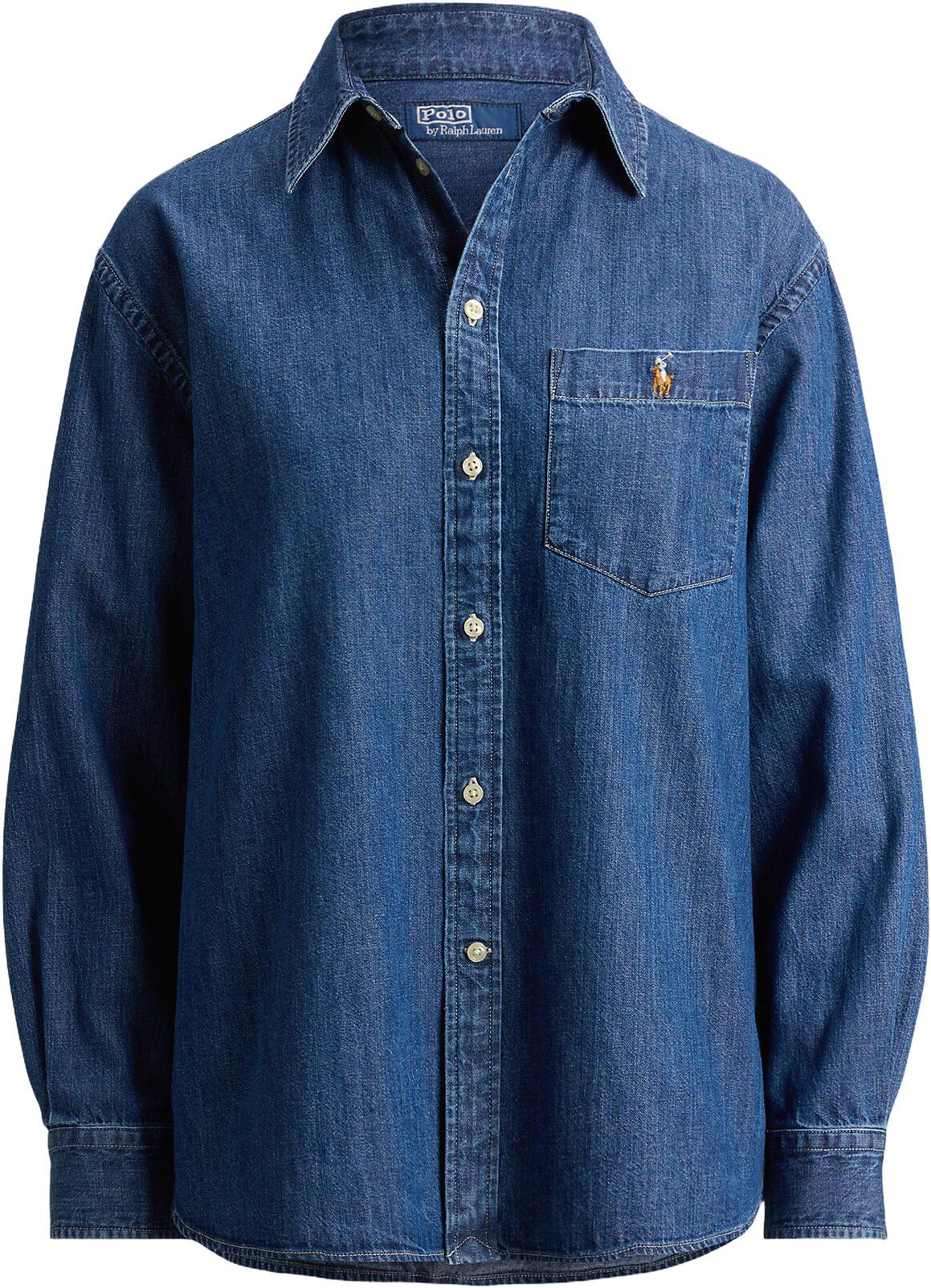 The Big Cotton Denim Shirt