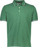 Polo shirt w. contrast piping