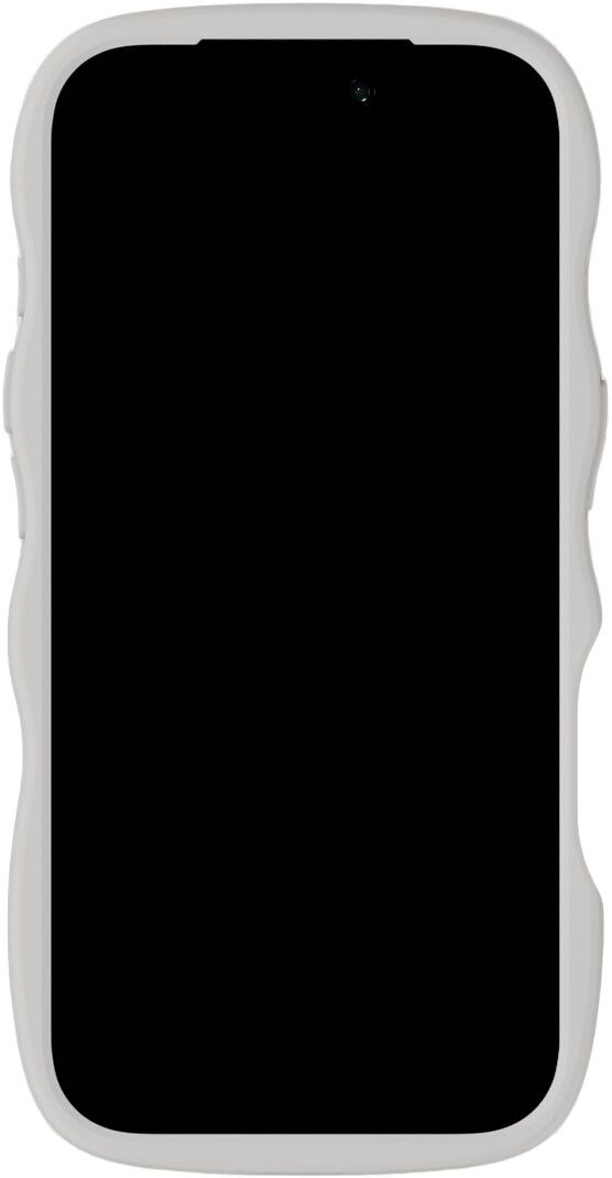 Wavy Case iPhone 17 Pro Wool Gray/Transparent