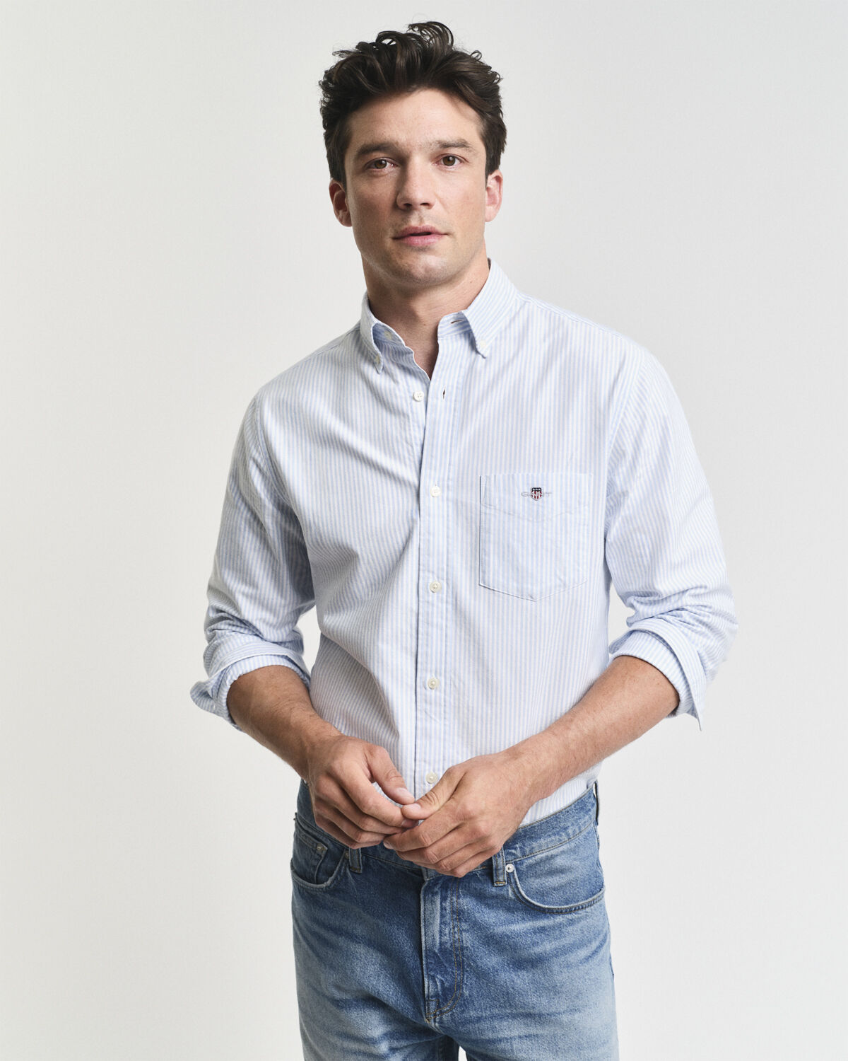 REG CLASSIC OXFORD STRIPE SHIRT