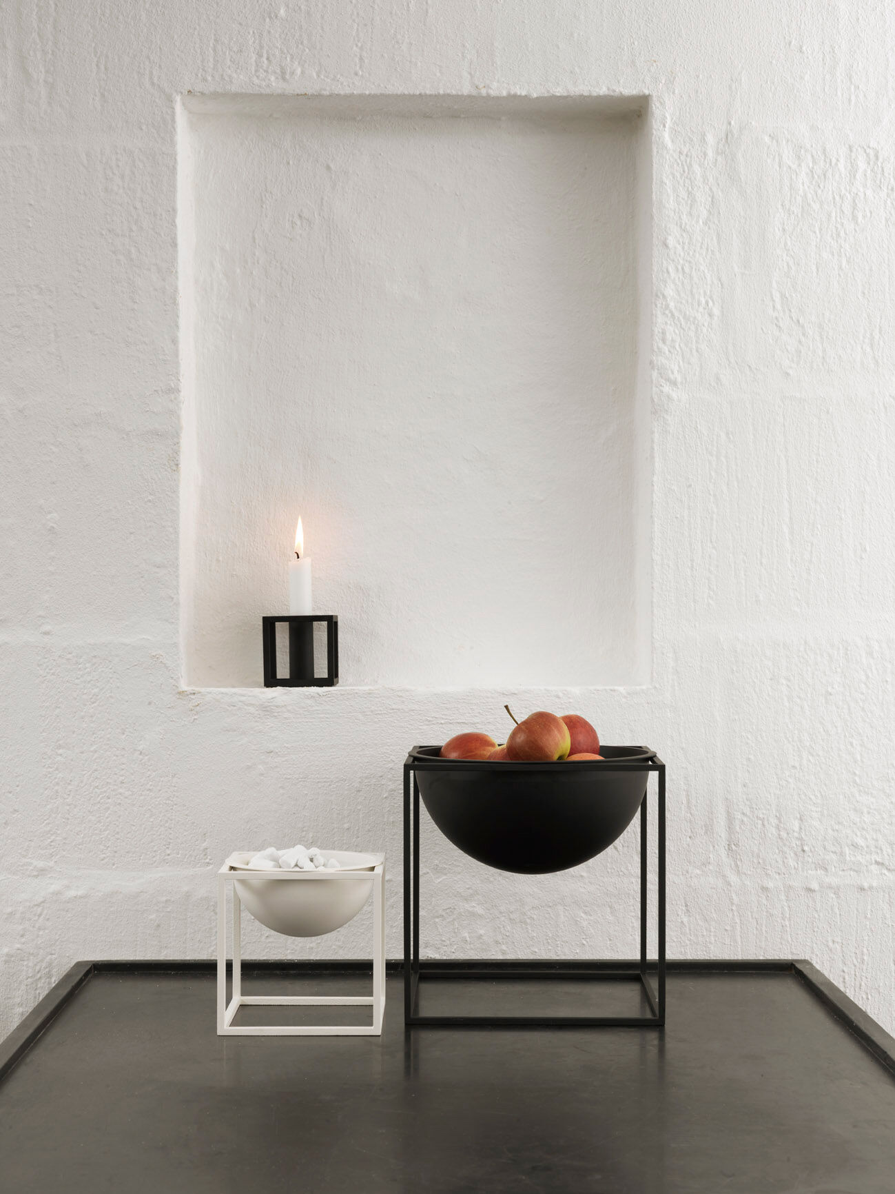 Kubus Bowl, Large, Black