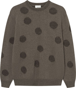 CIRCLE JACQUARD KNIT