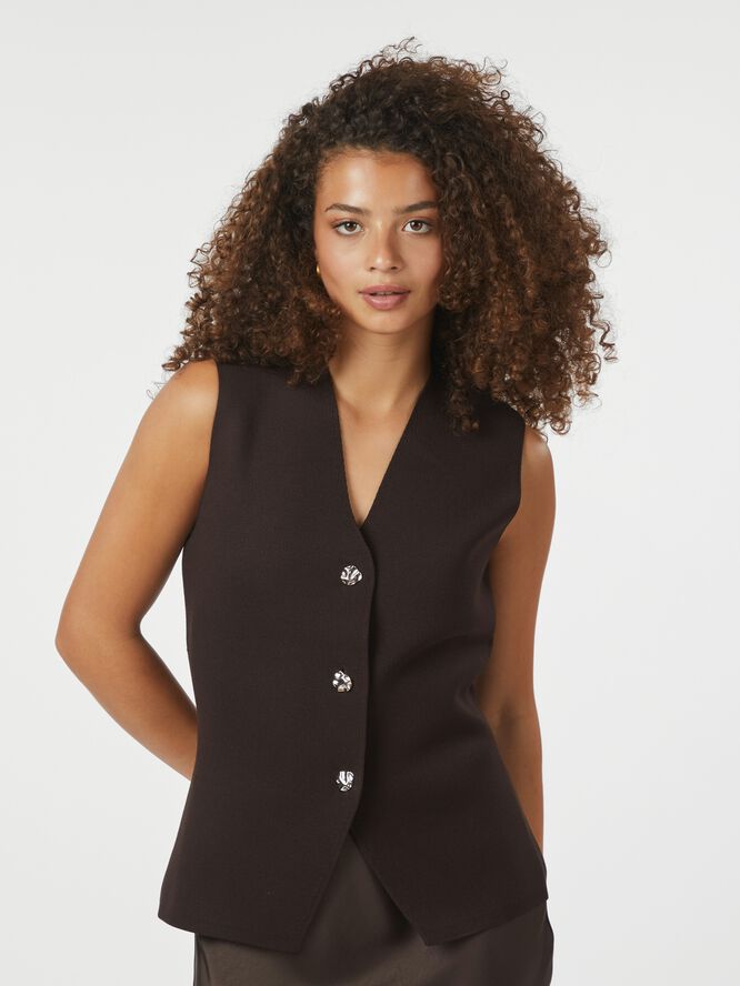 Sway Smooth Knit Waistcoat
