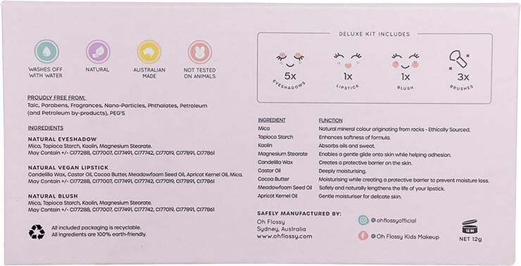 Oh Flossy - Deluxe make-up sæt