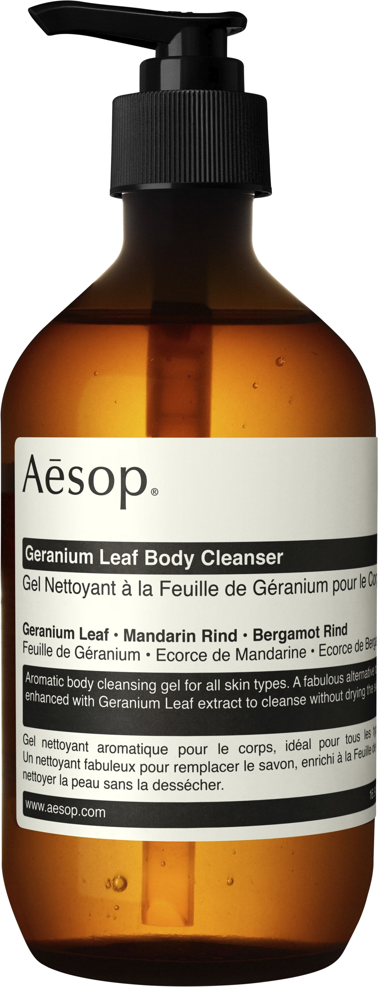 Geranium Leaf Body Cleanser 500mL