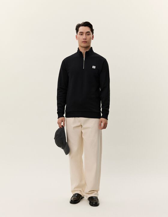 Piece Half-zip Sweatshirt